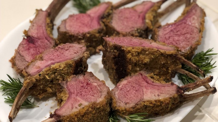 Roasted Rack of Lamb