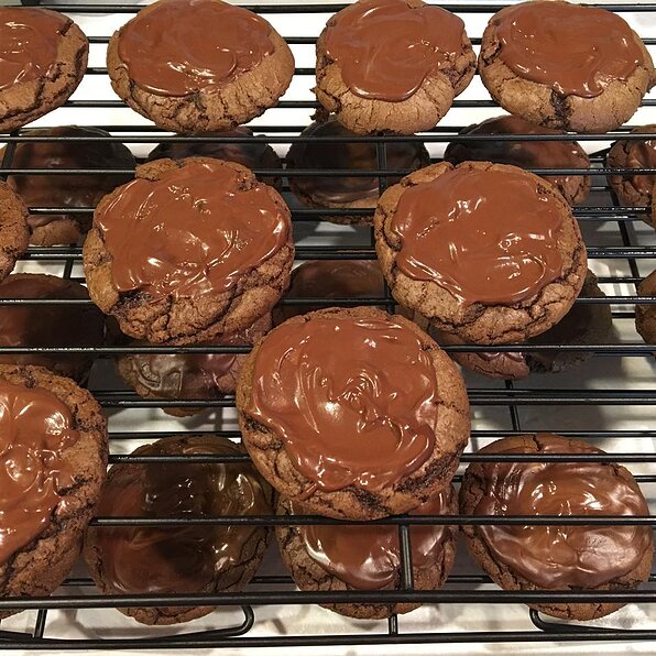 Chocolate Mint Candies Cookies