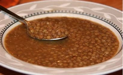 Greek Lentil Soup (Fakes)