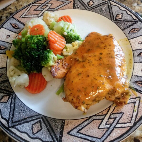 Baked Honey Mustard Chicken
